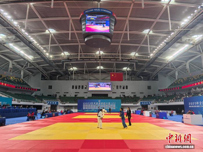 2025全国柔道积分赛第四站山西开赛 550余名选手角